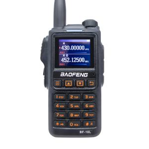 Рация Baofeng BF-18L Tri-Band 5W IP54 1800 мАч Type-C Черный