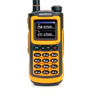 Рация Baofeng BF-20L Tri-Band 5W IP54 1800 мАч Оранжевый