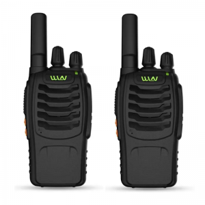 Комплект раций WLN KD-C888 Pro 2 шт. 2W IP54 1000 мАч UHF Micro-USB Черный