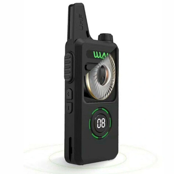 Рация WLN KD-C1 Plus 5W IP54 1000 мАч UHF Type-C Черный