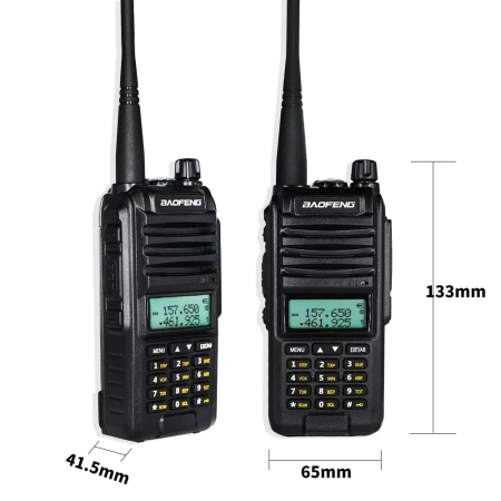 Рация Baofeng BF-A58S Tri-Band 5W IP54 2800 мАч Черный