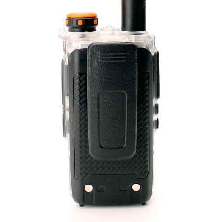 Рация Quansheng UV-K6/UV-K5(8) V1 5W IP54 1600 мАч Type-C Прозрачный