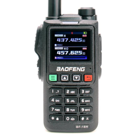 Рация Baofeng BF-18H 5W IP54 1800 мАч Type-C Черный