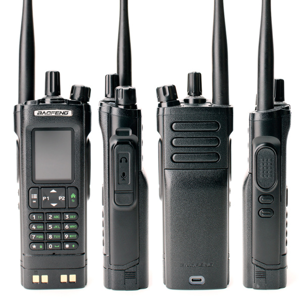 Цифровая рация Baofeng DM-32 AES-256 10W IP54 2200 мАч Type-C GPS Черный