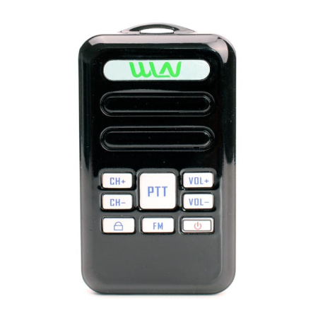 Рация WLN KD-C80 2W IP54 1200 мАч UHF Type-C Черный