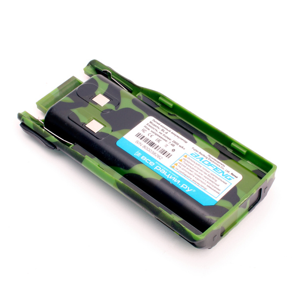 Аккумулятор для рации Baofeng UV-82 2800 мАч Зеленый