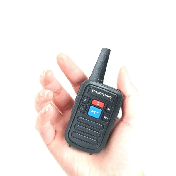 Комплект раций Baofeng BF-C50 2 шт. 5W IP54 1000 мАч Type-C UHF Черный