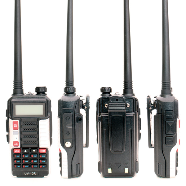 Рация Baofeng BF-UV10R 8W IP54 2200 мАч Серый
