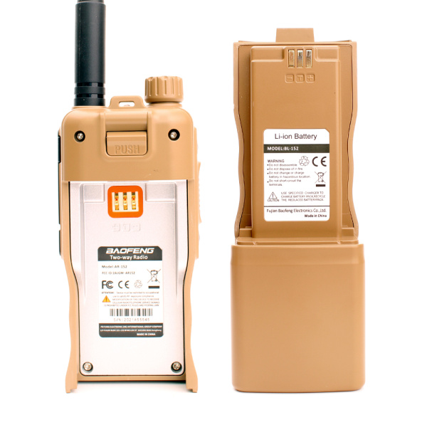 Рация Baofeng AR-152 10W IP54 4000 мАч Хаки