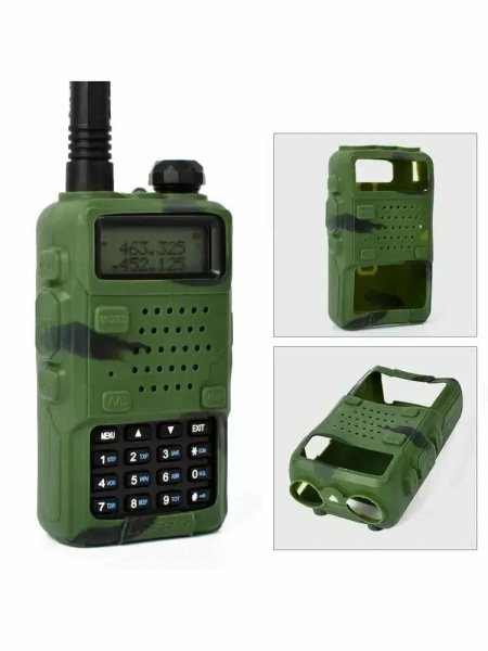 Чехол для рации Baofeng UV-5R, DM-5R, Цвет Зеленый