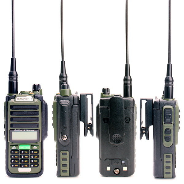 Рация Baofeng UV-68 Pro Max V2 8W IP68 1800 мАч Type-C Зеленый
