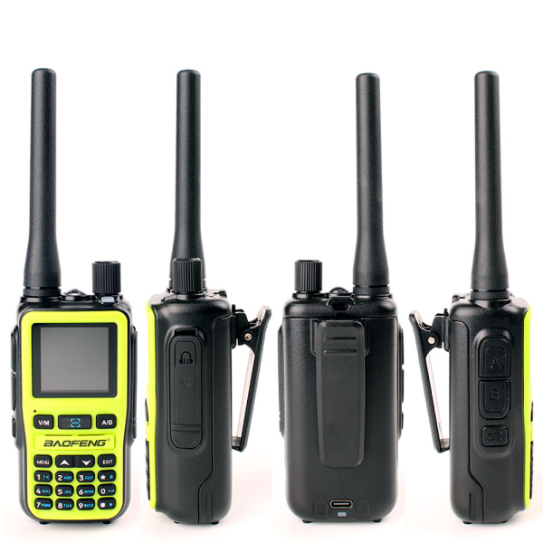 Рация Baofeng UV-5R Mini 5W IP54 1600 мАч Type-C Зеленый
