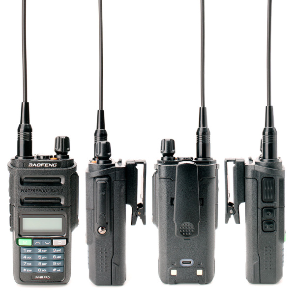 Рация Baofeng UV-9R Pro 8W IP67 1800 мАч Type-C Зеленый