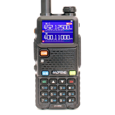 Рация Baofeng UV-5RM 8W IP54 2500 мАч Type-C Черный
