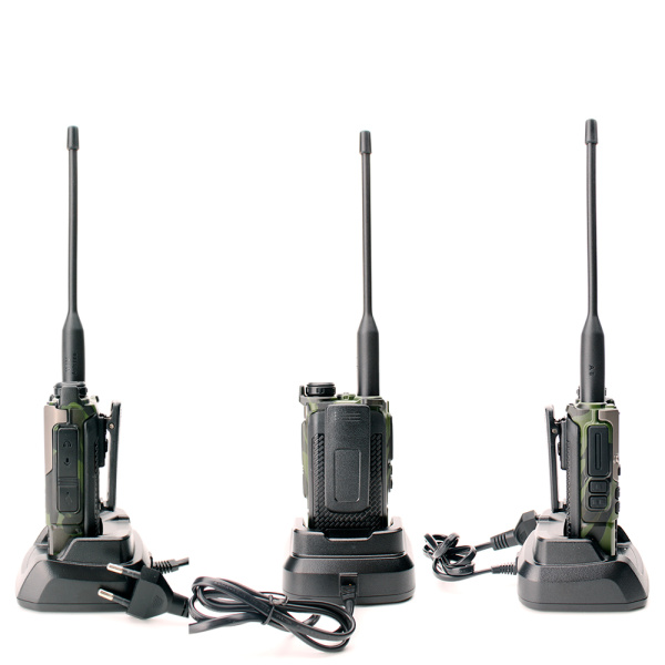 Рация Quansheng UV-K6/UV-K5(8) V1 5W IP54 1600 мАч Type-C Зеленый камуфляж