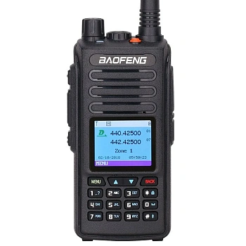 Цифровая рация Baofeng DM-1702 AES-128 5W 2200 мАч GPS Черный