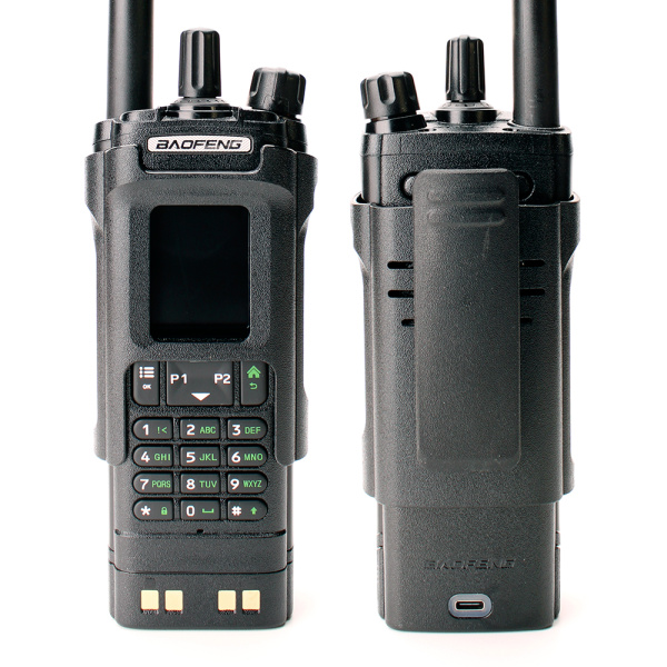 Бампер с клипсой для раций Baofeng DM-32, UV-32