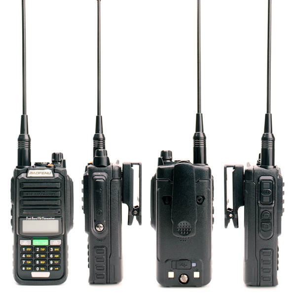 Рация Baofeng UV-68 Pro Max V2 8W IP68 1800 мАч Type-C Черный