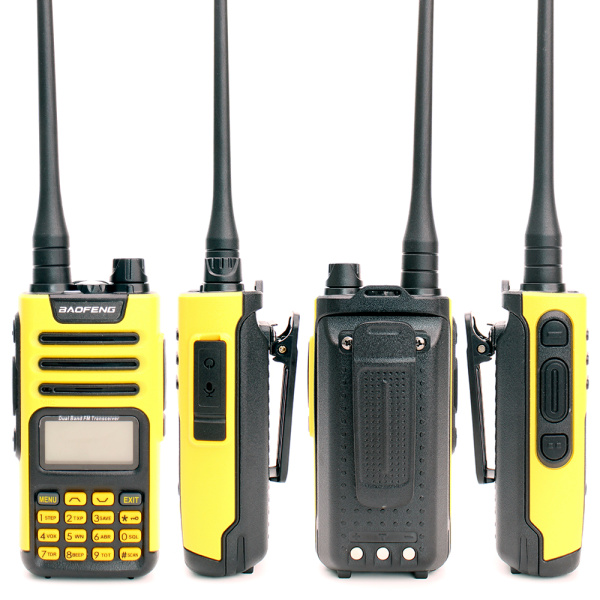 Рация Baofeng UV-13 Pro 5W IP54 1500 мАч Type-C Желтый