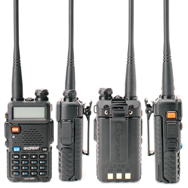 Рация Baofeng UV-5R 8W IP54 1800 мАч Черный