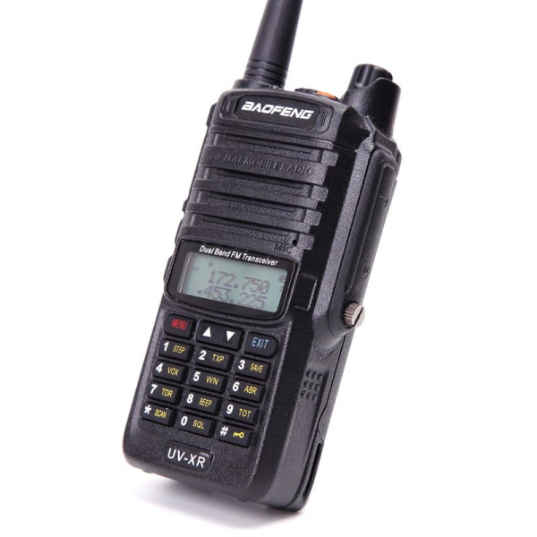 Рация Baofeng UV-XR 8W IP67 1800 мАч Черный