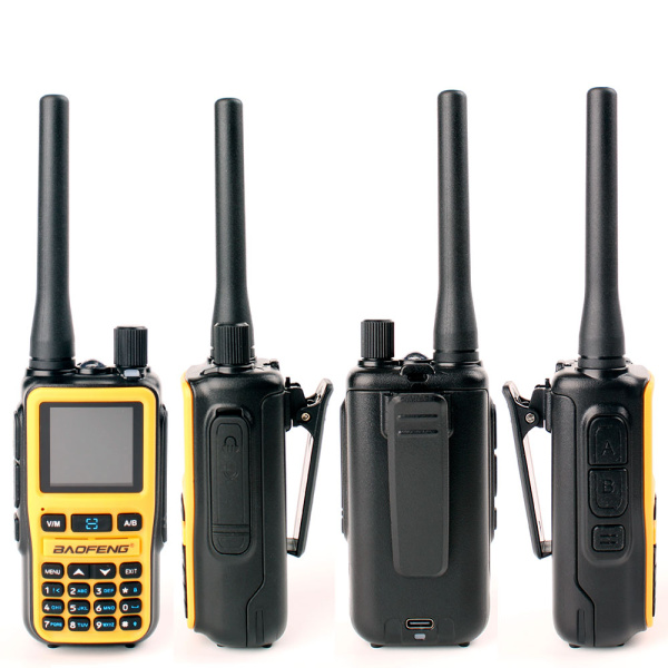 Рация Baofeng UV-5R Mini 5W IP54 1600 мАч Type-C Оранжевый