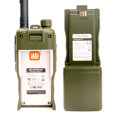 Рация Baofeng AR-152 10W IP54 4000 мАч Зеленый
