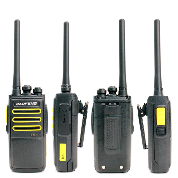Рация Baofeng BF-888S Plus 5W IP54 1800 мАч Type-C UHF Желтый