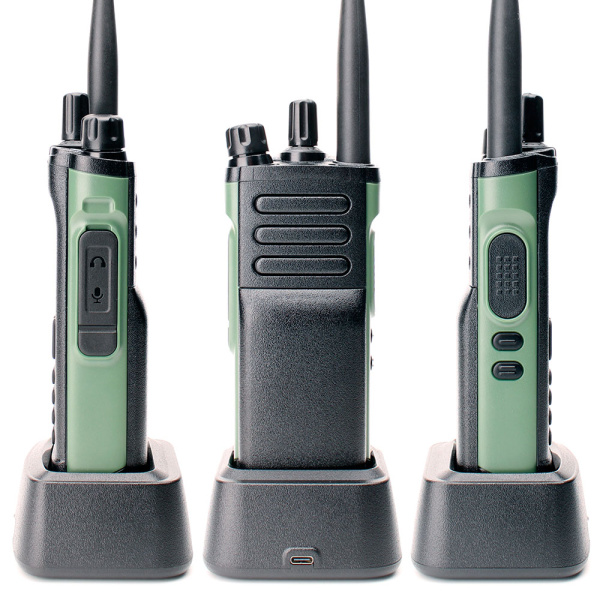 Цифровая рация Baofeng DM-32 AES-256 10W IP54 2200 мАч Type-C GPS Зеленый