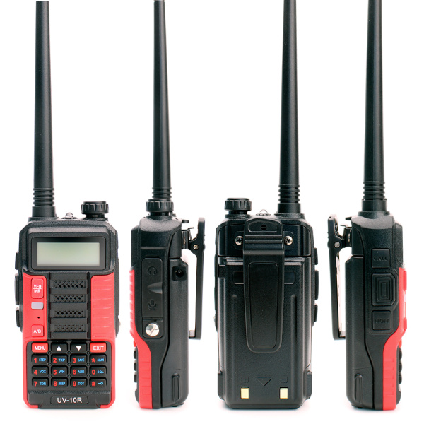 Рация Baofeng BF-UV10R 8W IP54 2200 мАч Красный