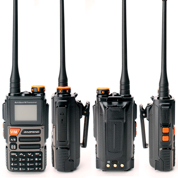 Рация Baofeng UV-K69 5W IP54 2600 мАч Type-C Черный