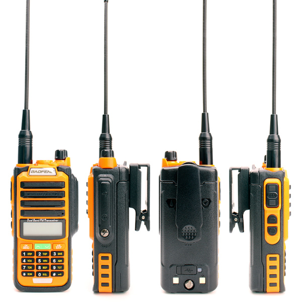 Рация Baofeng UV-68 Pro Max V2 8W IP68 1800 мАч Type-C Оранжевый