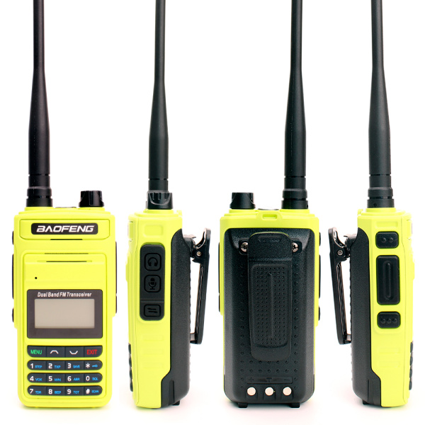 Рация Baofeng UV-15 Pro Max 8W IP54 1500 мАч Type-C Салатовый