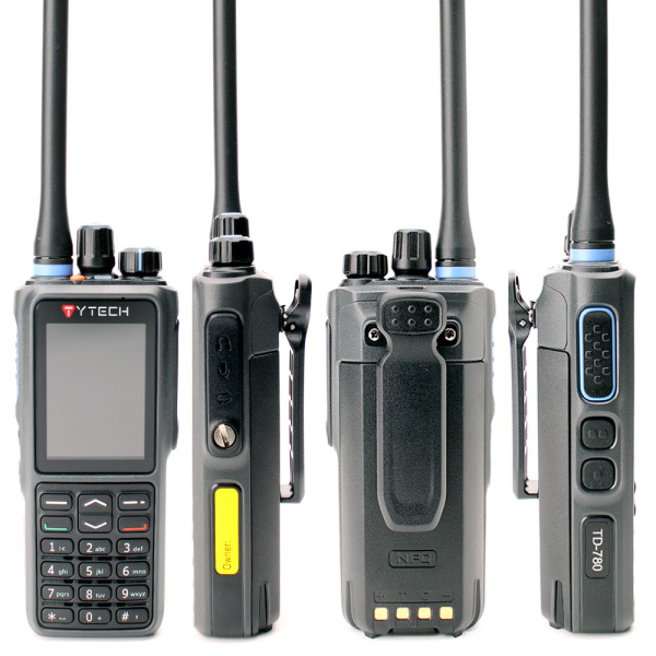 Цифровая рация TYTECH TD-780 AES-256 8W IP68 3200 мАч VHF GPS Bluetooth Voice recordin Черный