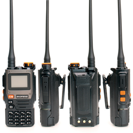 Рация Baofeng UV-K61 5W 2600 мАч Type-C Черный