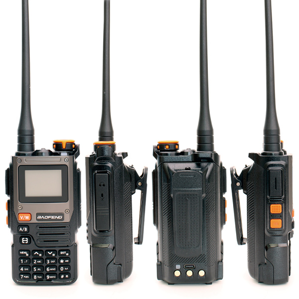 Рация Baofeng UV-K61 5W 2600 мАч Type-C Черный
