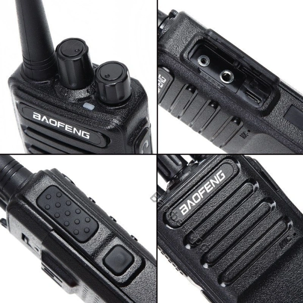Рация Baofeng BF-C5 5W IP54 1500 мАч Micro-USB UHF Черный