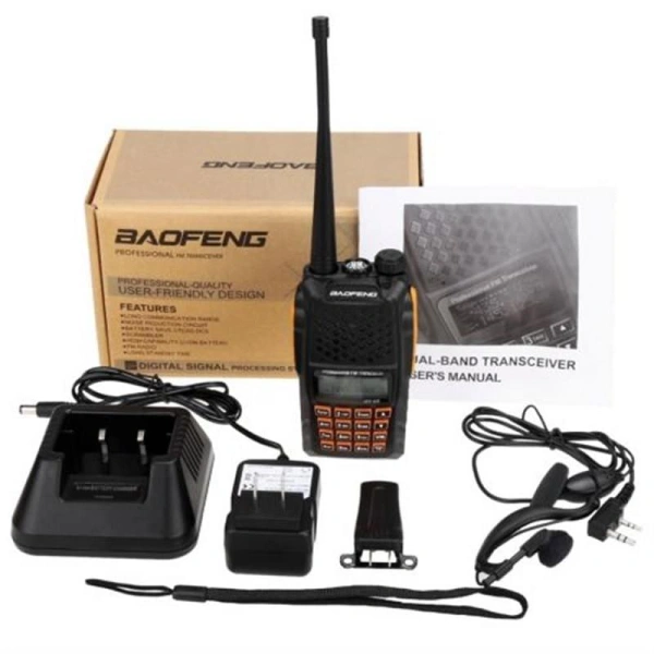 Рация Baofeng UV-6R 5W IP54 1800 мАч Черный