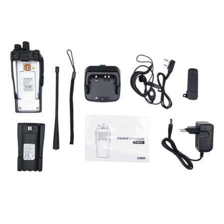 Цифровая рация Baofeng DR-1909 5W IP54 2800 мАч Type-C UHF Черный