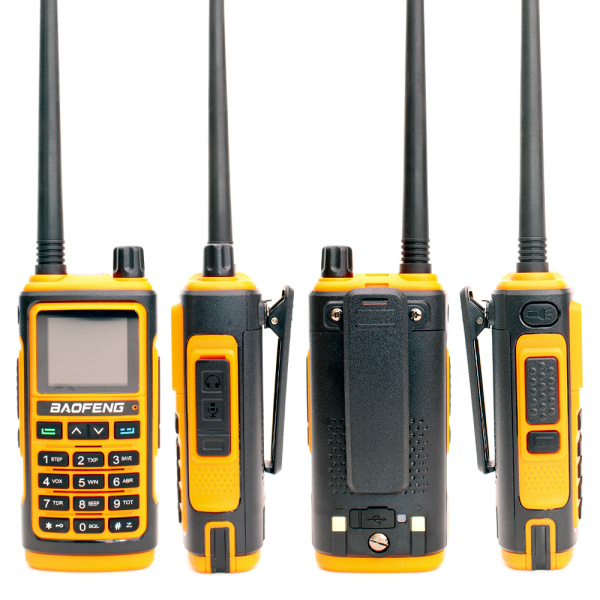 Рация Baofeng UV-17 Pro 5W IP54 1800 мАч Type-C Оранжевый