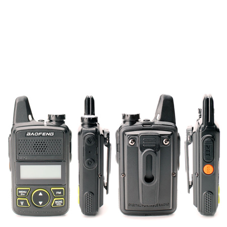 Рация Baofeng BF-T1 Mini 2W IP54 1500 мАч Micro-USB UHF Черный