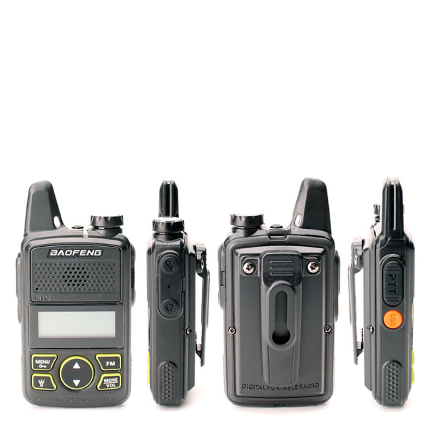 Рация Baofeng BF-T1 Mini 2W IP54 1500 мАч Micro-USB UHF Черный
