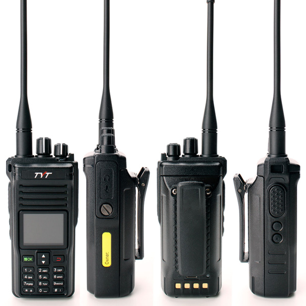 Цифровая рация TYT MD-UV990 AES-256 10W IP67 3600 мАч Type-C Черный