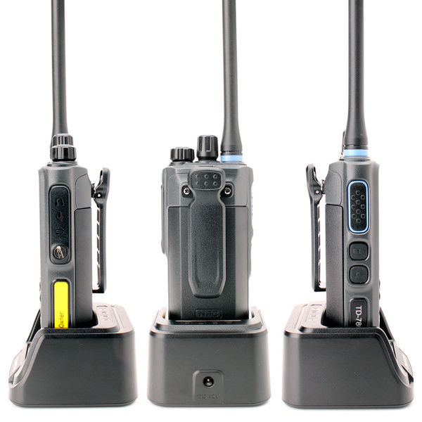 Цифровая рация TYTECH TD-780 AES-256 8W IP68 3200 мАч VHF GPS Bluetooth Voice recordin Черный