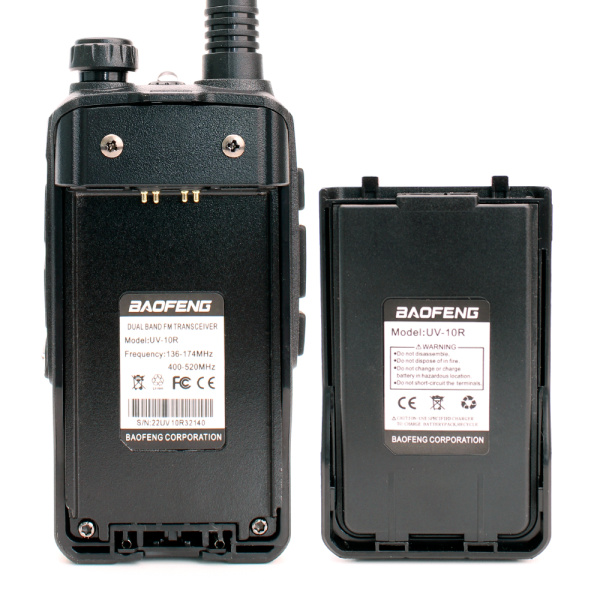 Рация Baofeng BF-UV10R 8W IP54 2200 мАч Оранжевый