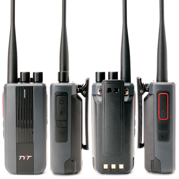 Цифровая рация TYT MD-619 AES-256 10W IP54 3600 мАч Type-C VHF Черный