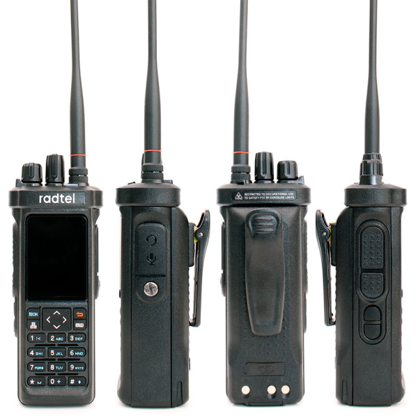Рация RADTEL RT-950 PRO 10W IP54 Type-C GPS Черный